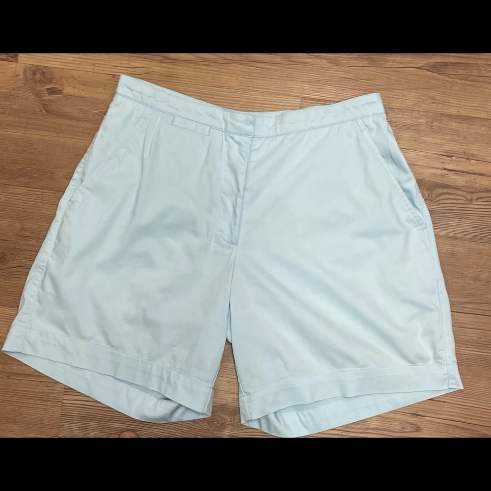 NIKE GOLF Baby Blue Shorts 8”